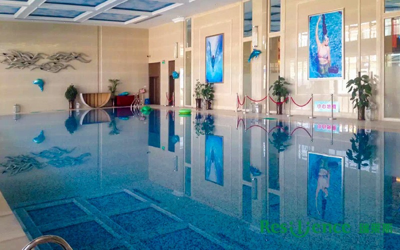 蘭州保利領(lǐng)秀山-泳池項(xiàng)目案例鑒賞實(shí)拍圖