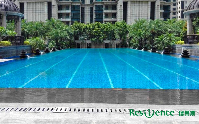 琶洲保利天悅-泳池項(xiàng)目案例鑒賞實(shí)拍圖