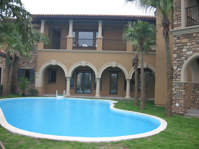 別墅游泳池,別墅泳池設(shè)備,別墅游泳池水處理設(shè)備